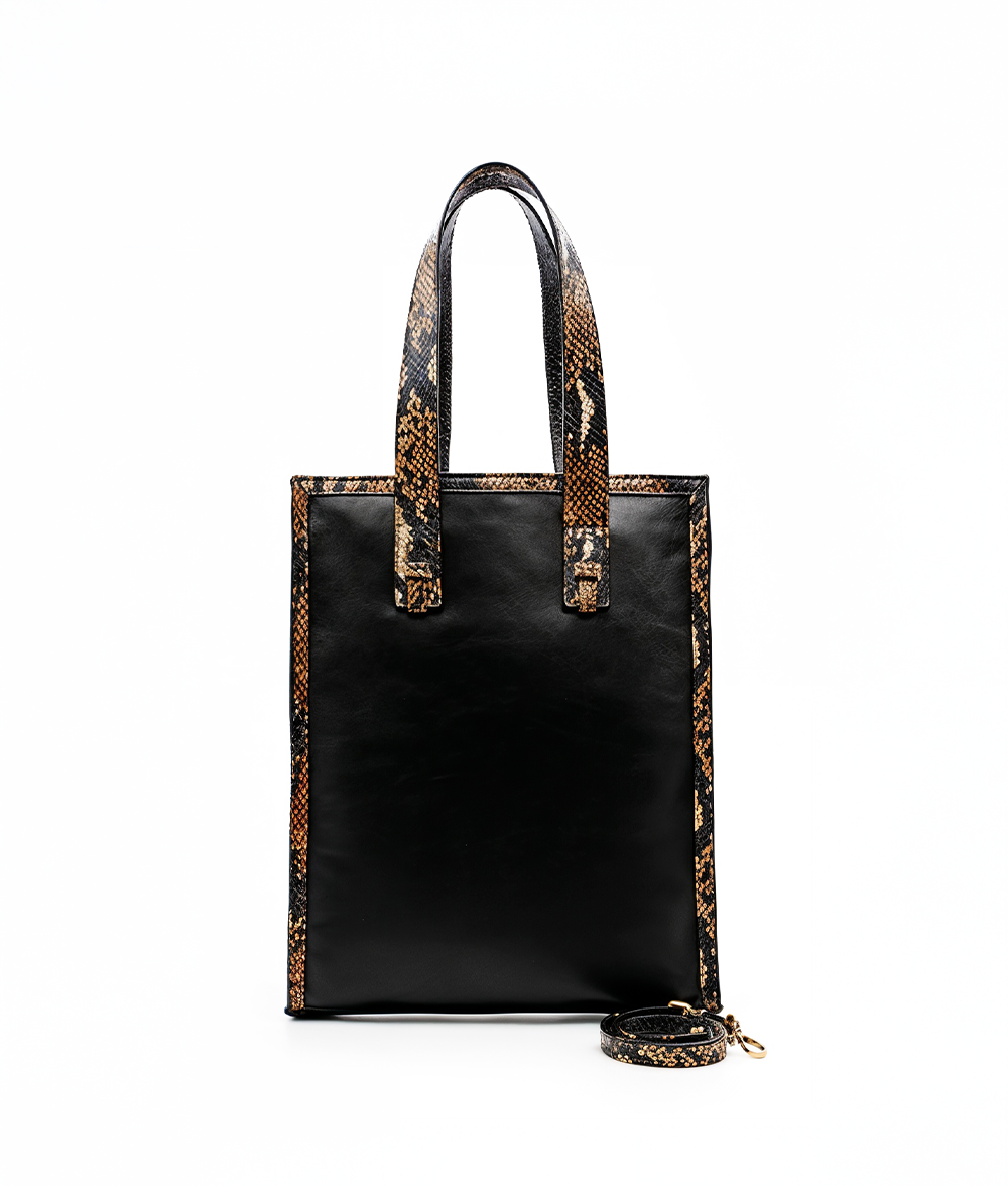 Adriana in Black Leather