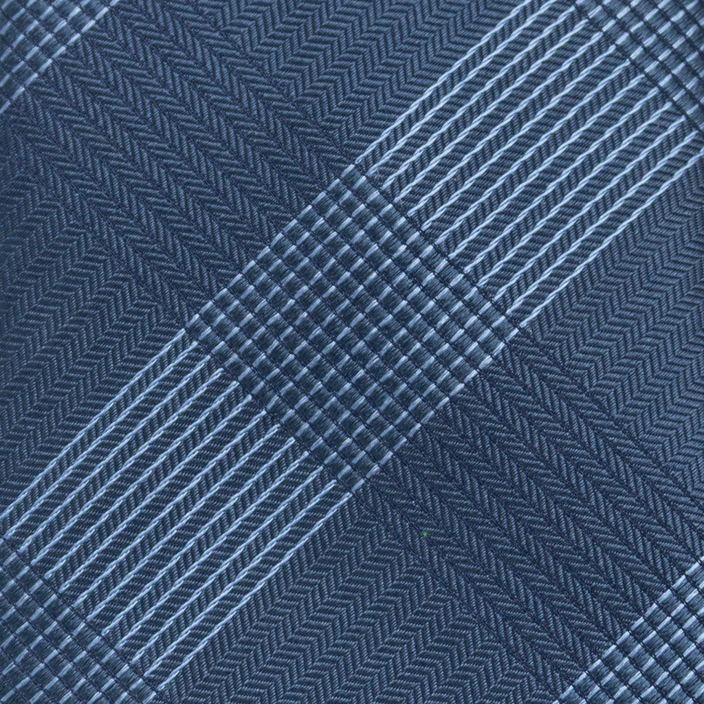 Best Dad Plaid Dark Blue Necktie with Hidden Message - Image 6