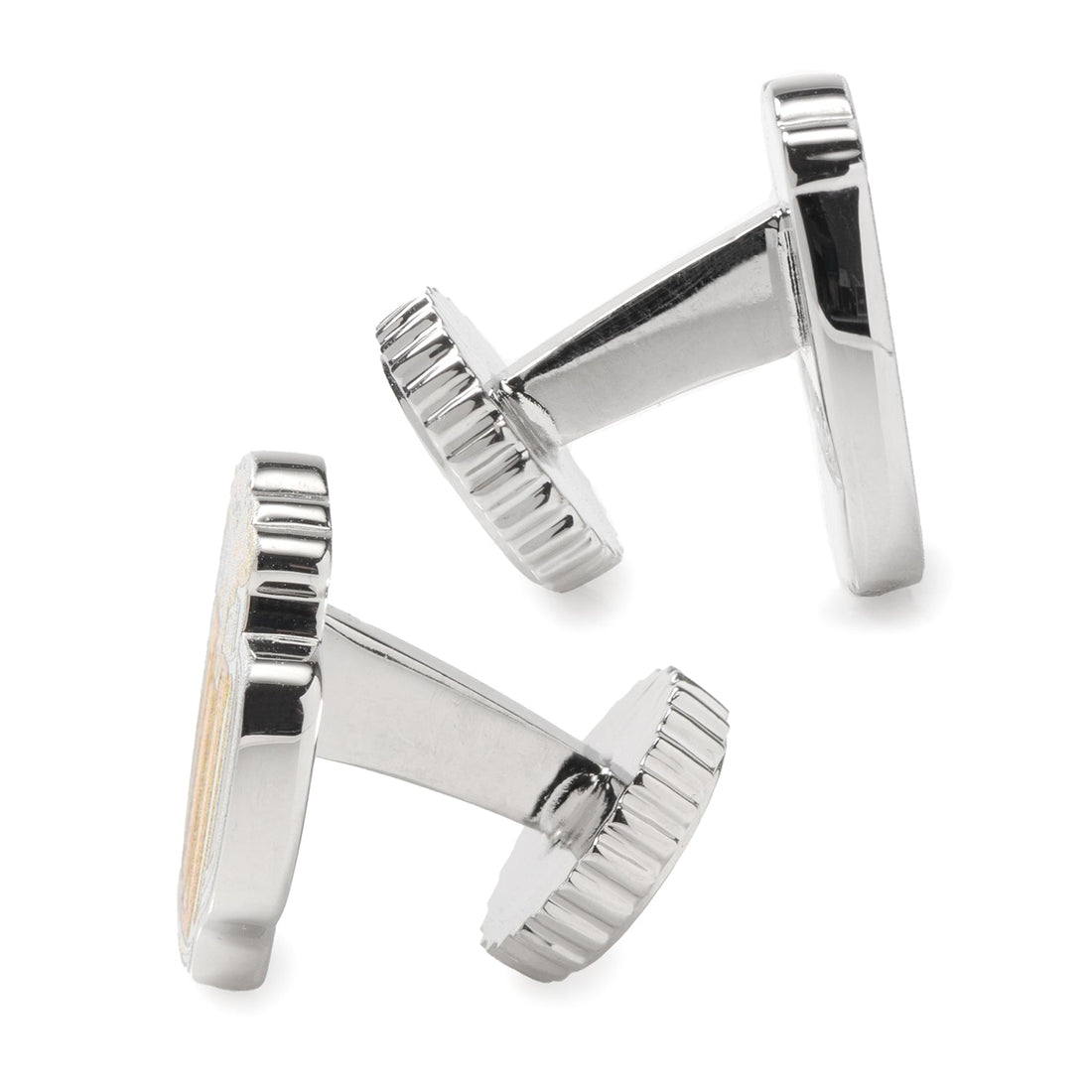 Beer Mug Silver Cufflinks for Men Novelty Beer Drinker Gift - Image 4