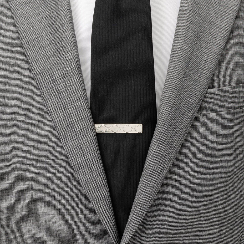 Golf Hole-in-One Hidden Message Silver Tone Tie Bar - Image 2