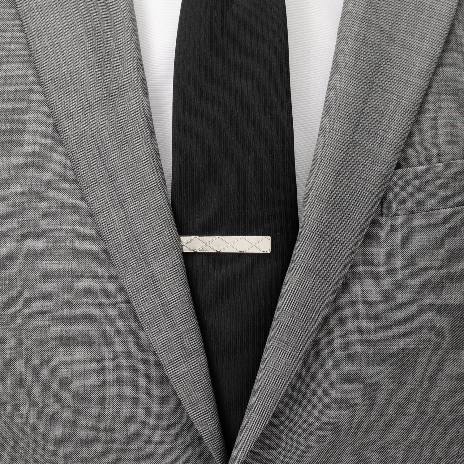Golf Hole-in-One Hidden Message Silver Tone Tie Bar - Image 2