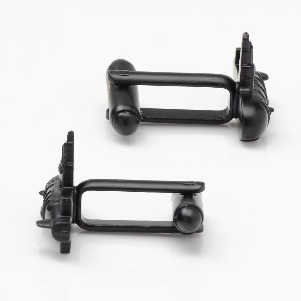 Black US Submarine 3D Cufflinks for Naval Enthusiasts - Image 4