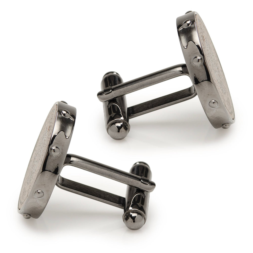 Wine Barrel Metal Cufflinks for Wine Enthusiasts and Sommeliers - Image 4