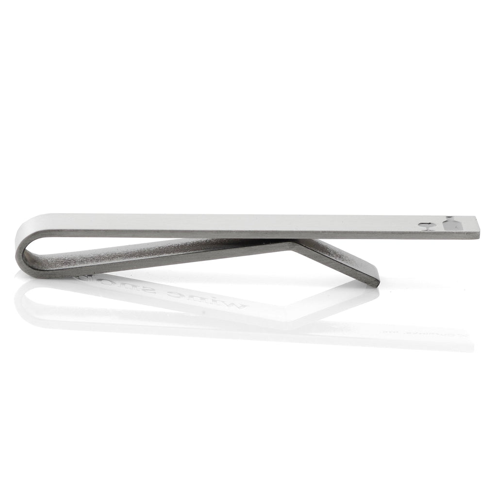 Wine Lover Cufflinks and Tie Bar Gift Set in Antique Silver - Image 7