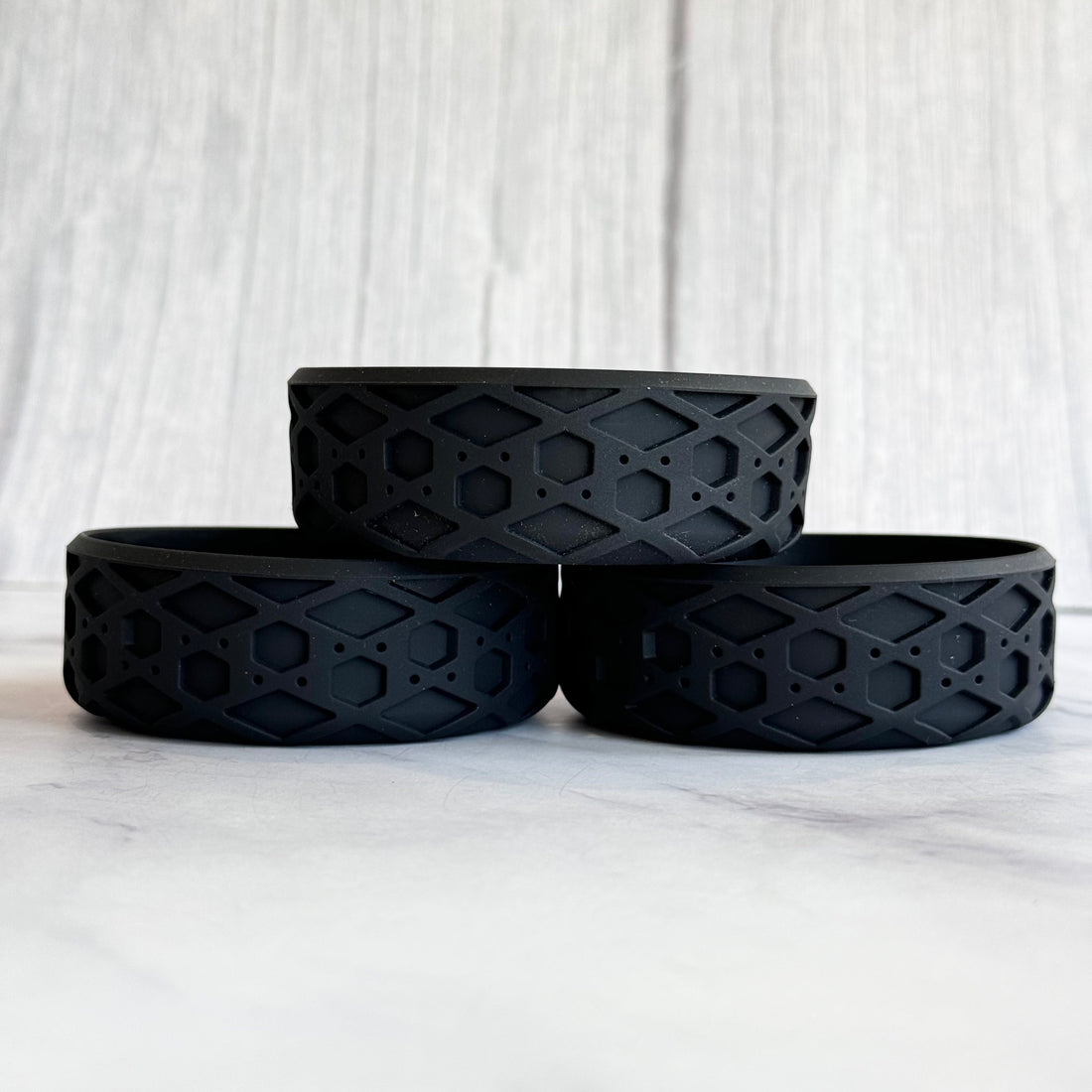 Black 3.25” Waffle Shorty Boot