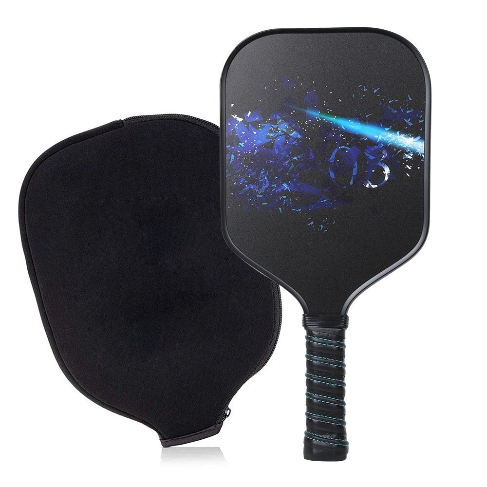 USAPA-Approved Pickleball Paddle Set - Modern Geometric Design