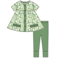Alistair Bamboo Short Sleeve Tunic + Legging Set (Pre-Order)