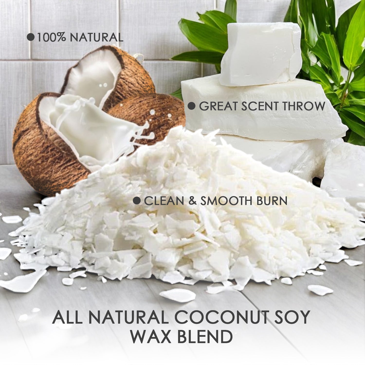 Midnight Tides Crystal-Enhanced Premium Coconut-Soy Wax Melts