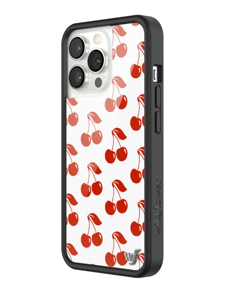 American Cherries iPhone Case With Vibrant Red Cherry Pattern - Image 32