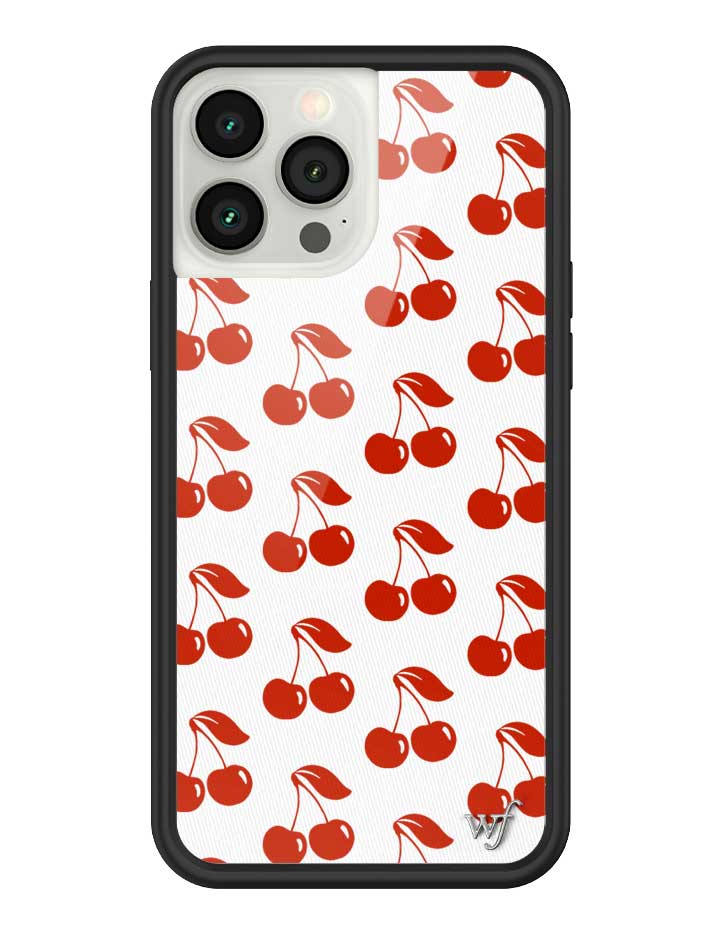 American Cherries iPhone Case With Vibrant Red Cherry Pattern - Image 29