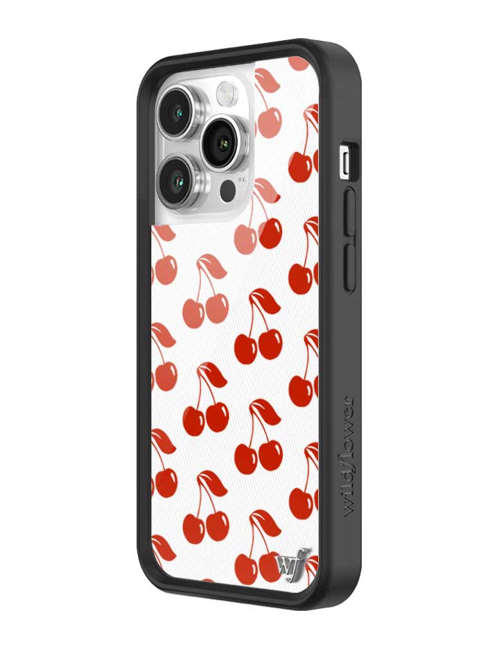 American Cherries iPhone Case With Vibrant Red Cherry Pattern - Image 26