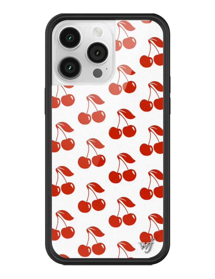 American Cherries iPhone Case With Vibrant Red Cherry Pattern - Image 21