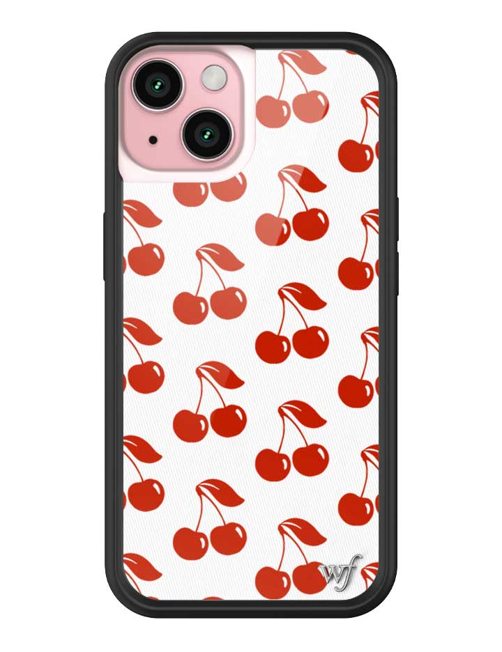 American Cherries iPhone Case With Vibrant Red Cherry Pattern - Image 19