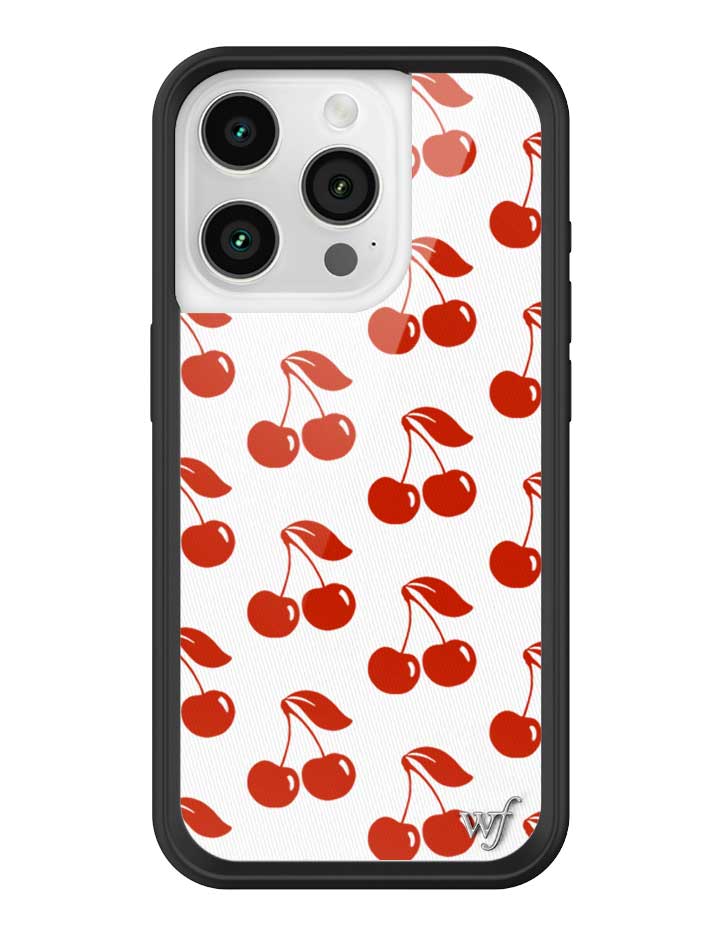 American Cherries iPhone Case With Vibrant Red Cherry Pattern - Image 17