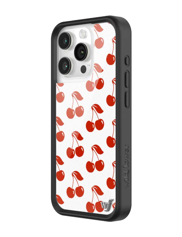 American Cherries iPhone Case With Vibrant Red Cherry Pattern - Image 18