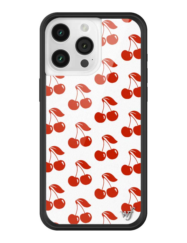 American Cherries iPhone Case With Vibrant Red Cherry Pattern - Image 13