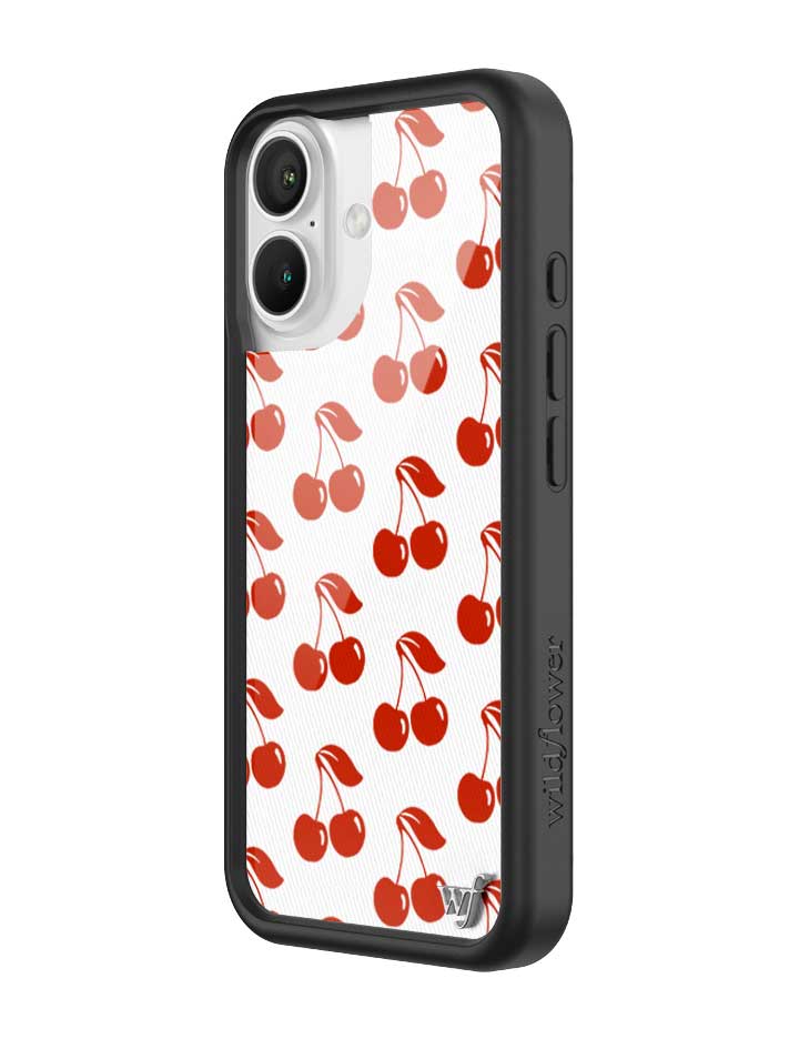 American Cherries iPhone Case With Vibrant Red Cherry Pattern - Image 10