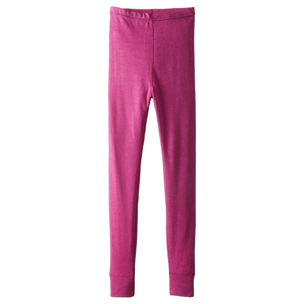 Kids' Midweight 100% Merino Wool Base Layer Bottoms - Tapered Fit