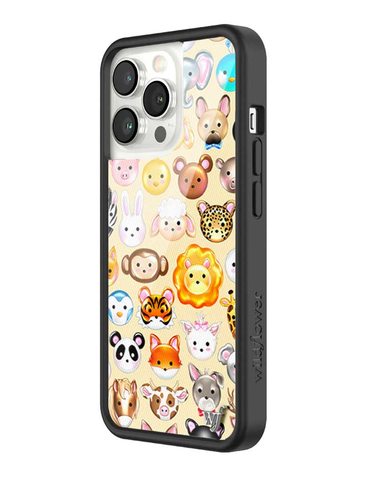 Animal Kingdom iPhone Case with Cartoon Critters Pattern - Image 32