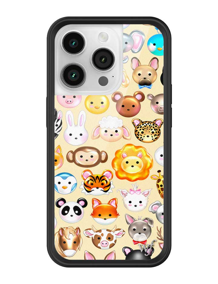 Animal Kingdom iPhone Case with Cartoon Critters Pattern - Image 25