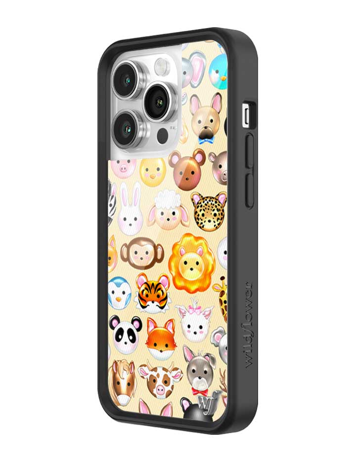 Animal Kingdom iPhone Case with Cartoon Critters Pattern - Image 26