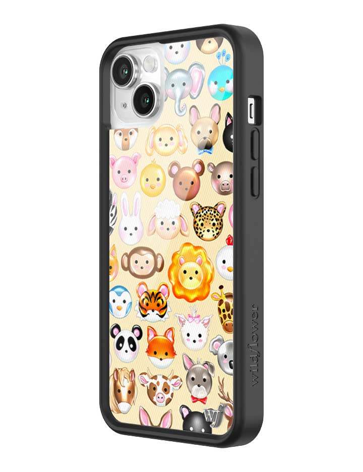 Animal Kingdom iPhone Case with Cartoon Critters Pattern - Image 24