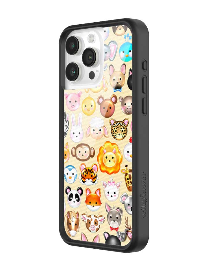 Animal Kingdom iPhone Case with Cartoon Critters Pattern - Image 14