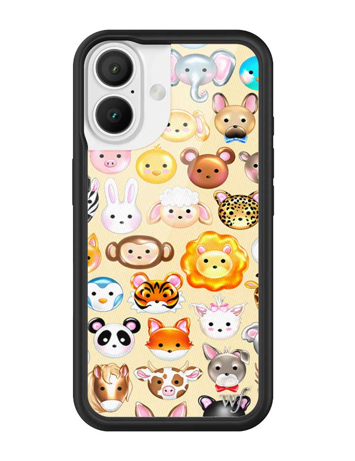 Animal Kingdom iPhone Case with Cartoon Critters Pattern - Image 9