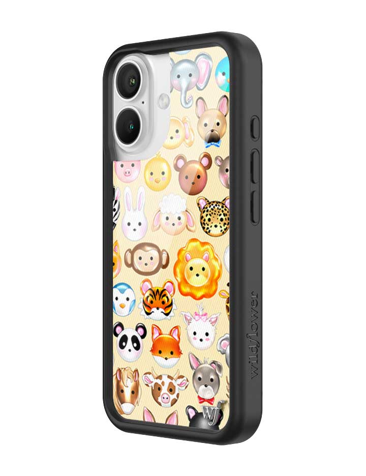 Animal Kingdom iPhone Case with Cartoon Critters Pattern - Image 10