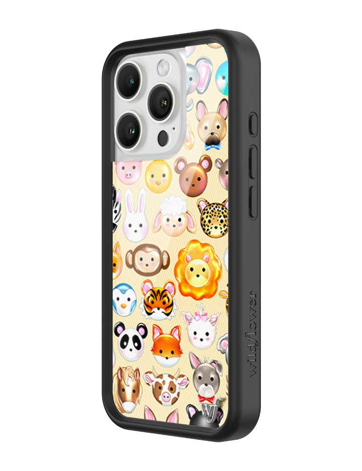 Animal Kingdom iPhone Case with Cartoon Critters Pattern - Image 8