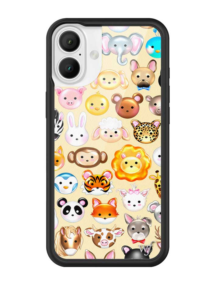 Animal Kingdom iPhone Case with Cartoon Critters Pattern - Image 5