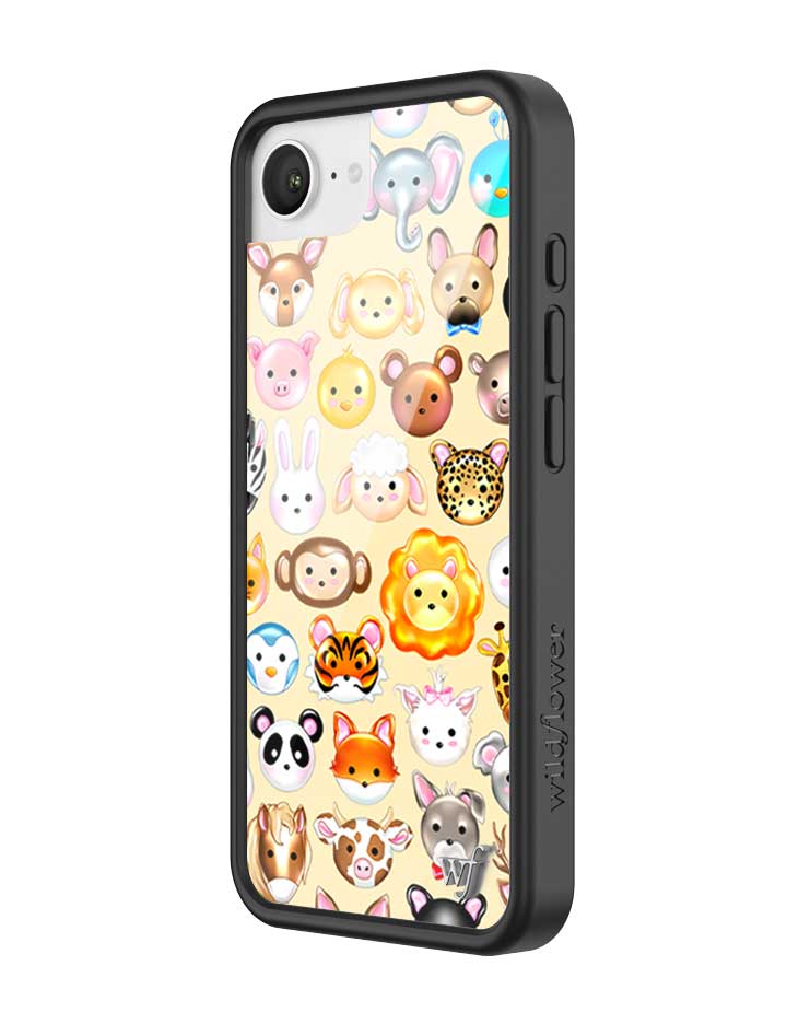 Animal Kingdom iPhone Case with Cartoon Critters Pattern - Image 12