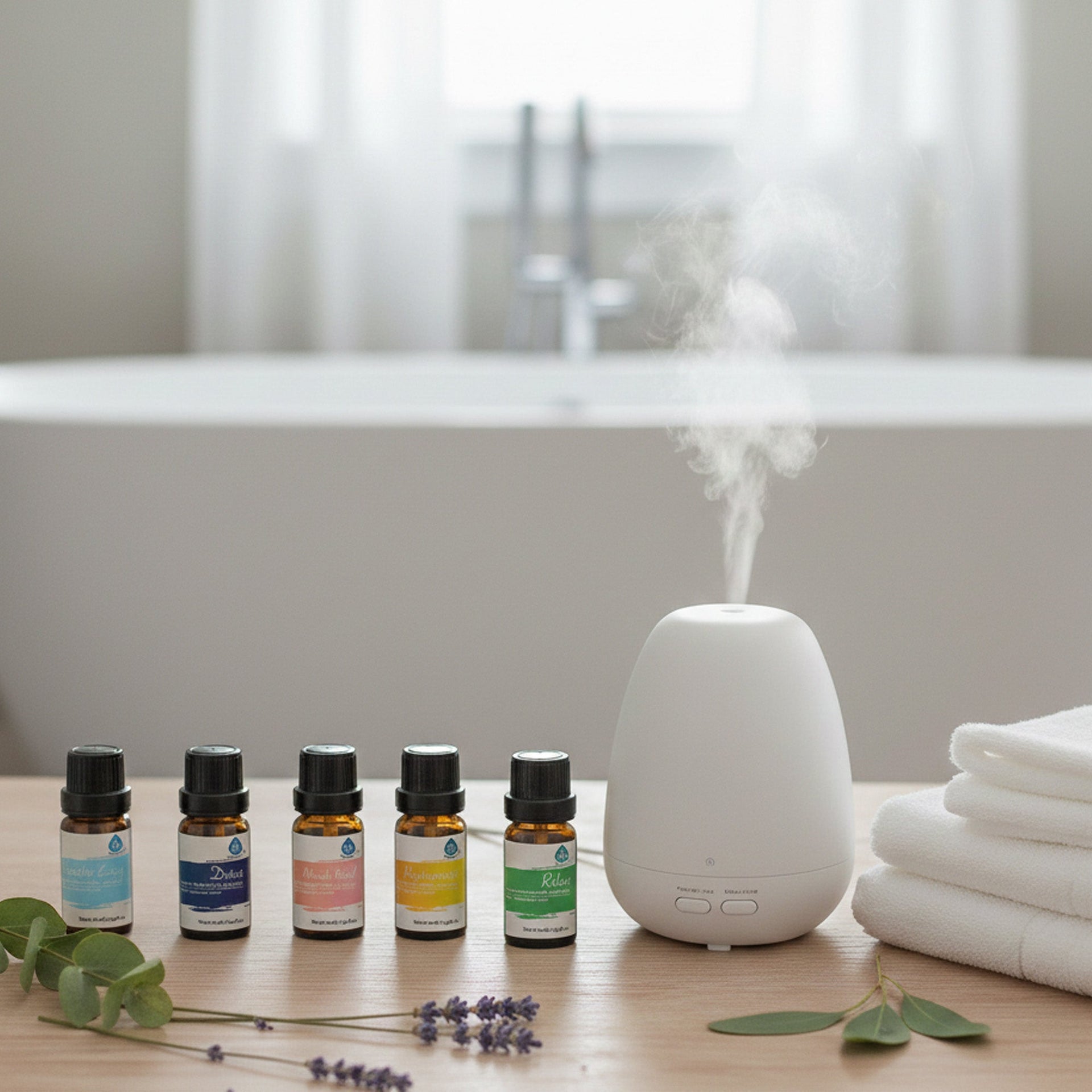 8 Pack of 100% Pure Essential Aromatherapy Oils
