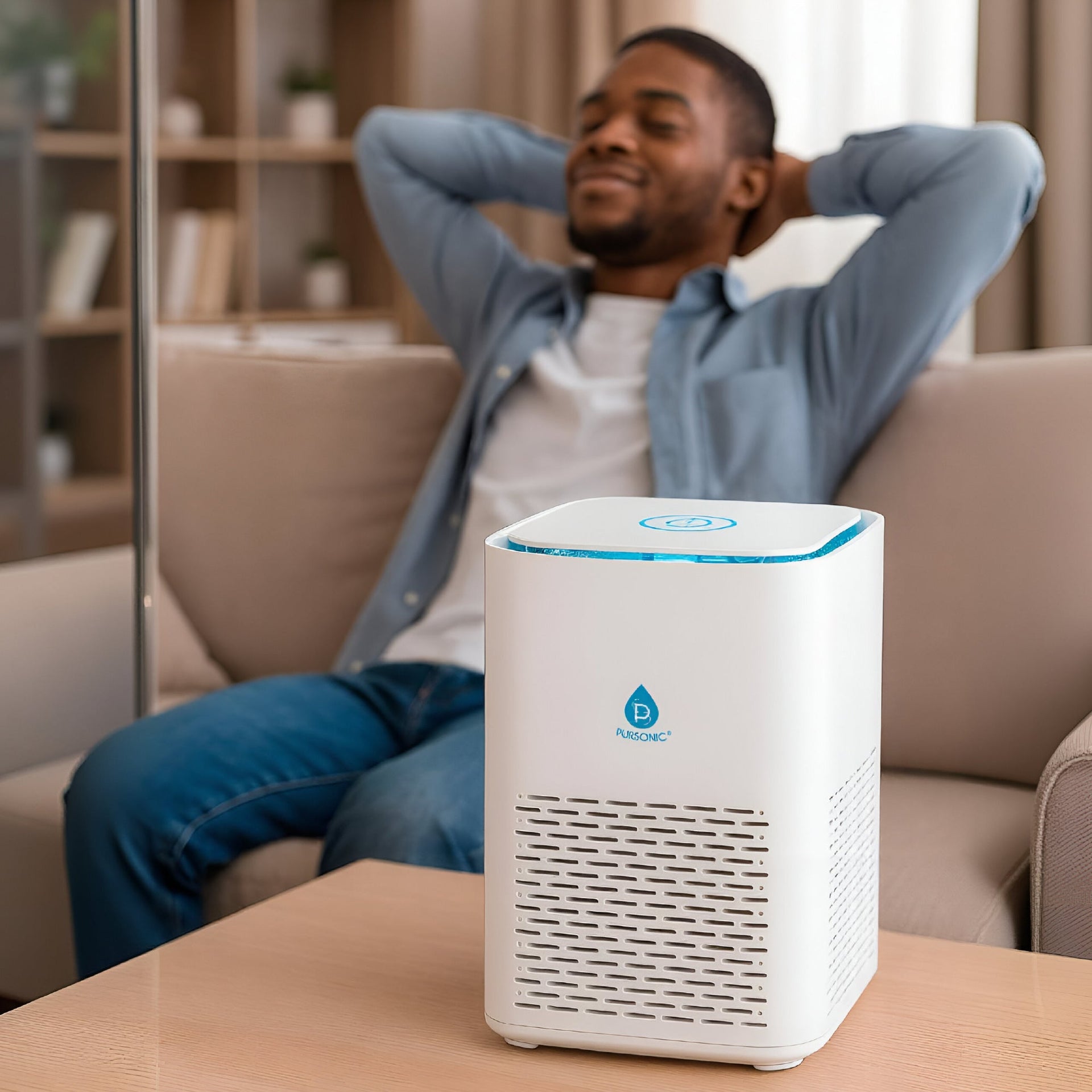 True HEPA Air Purifier Duo – 4-Stage Large Room Purifier + Compact 3-Stage Purifier Set