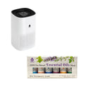 Pursonic Purify & Relax Home Wellness Bundle - True HEPA Air Purifier & 6 Pack of 100% Pure Essential Oils Blends