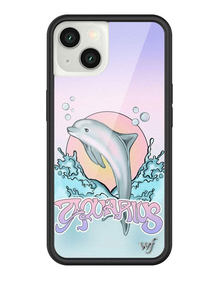 Aquarius Dolphin Graphic Print iPhone Case Pastel Aesthetic - Image 13