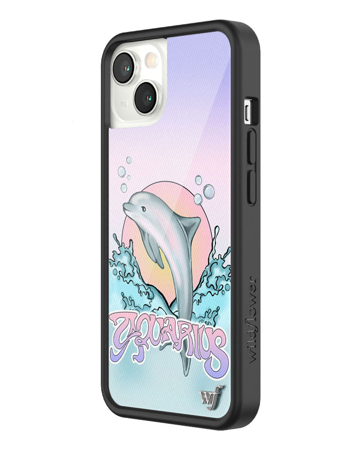 Aquarius Dolphin Graphic Print iPhone Case Pastel Aesthetic - Image 14