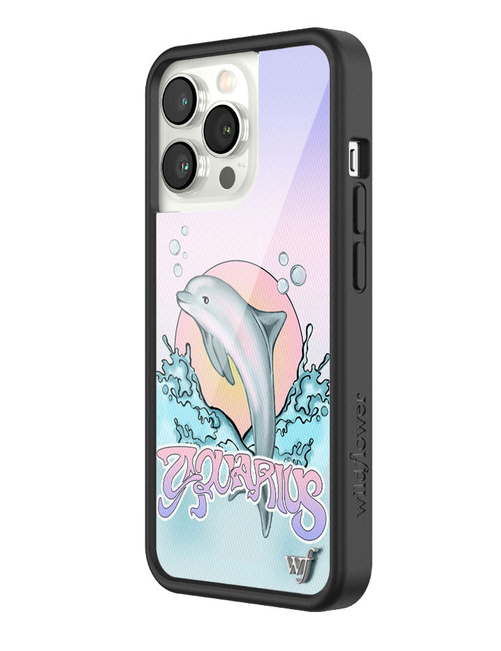 Aquarius Dolphin Graphic Print iPhone Case Pastel Aesthetic - Image 12