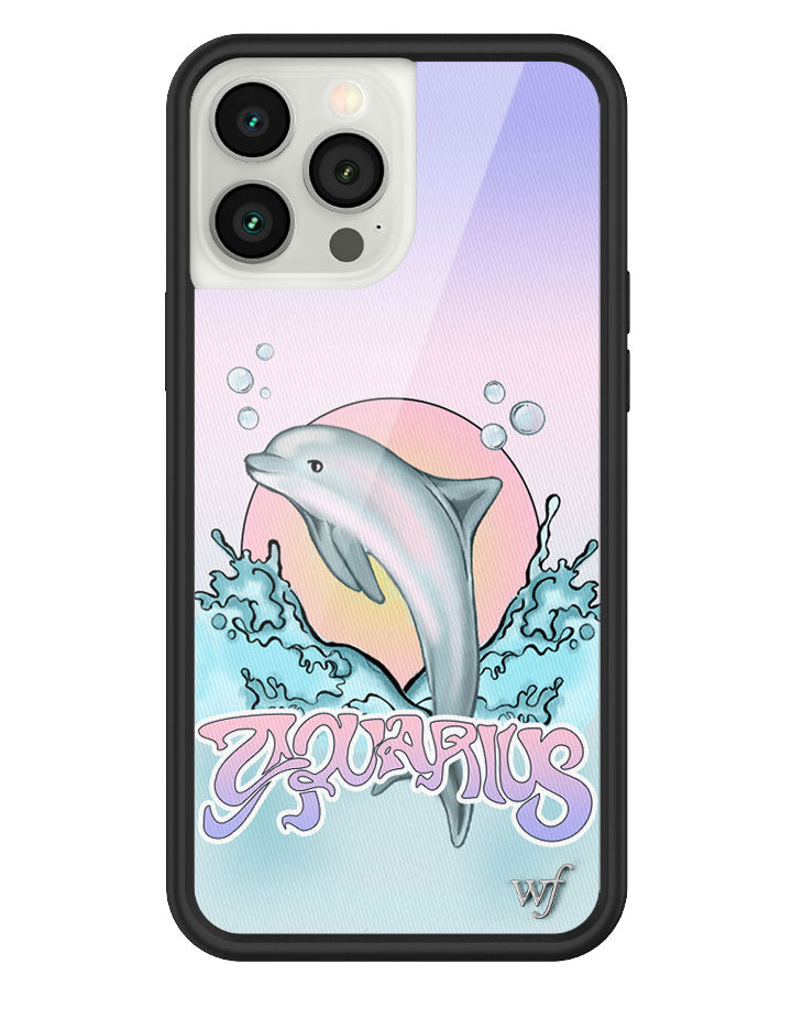 Aquarius Dolphin Graphic Print iPhone Case Pastel Aesthetic - Image 9