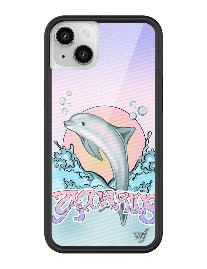 Aquarius Dolphin Graphic Print iPhone Case Pastel Aesthetic - Image 7