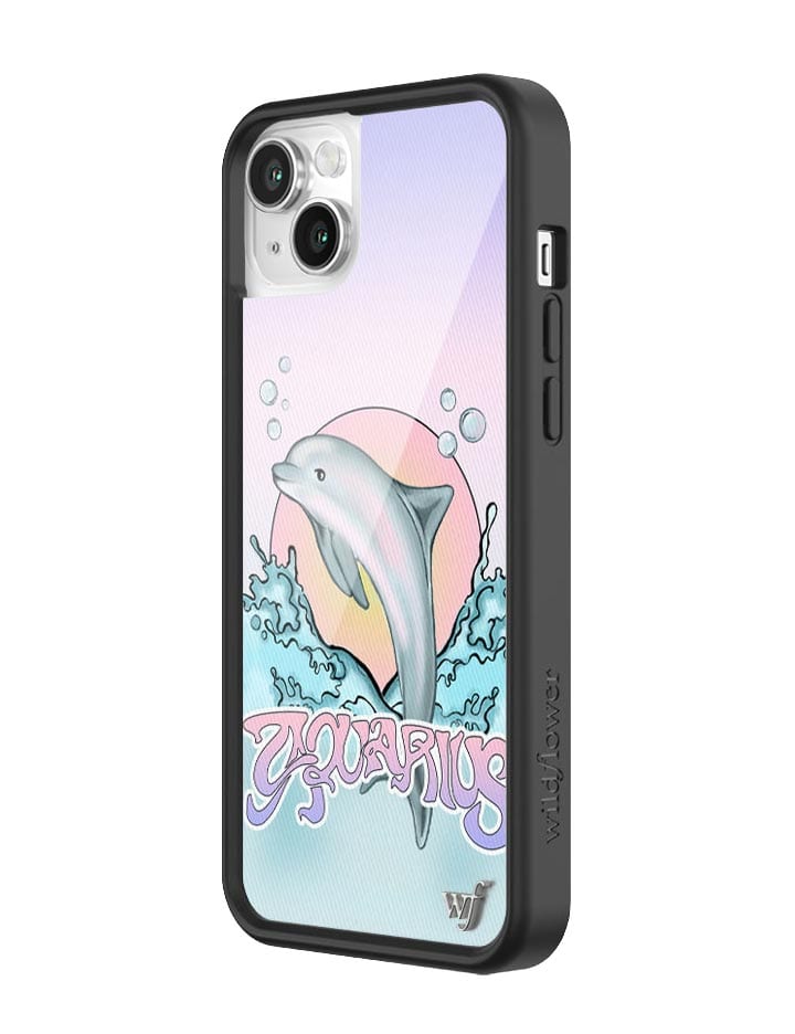 Aquarius Dolphin Graphic Print iPhone Case Pastel Aesthetic - Image 8