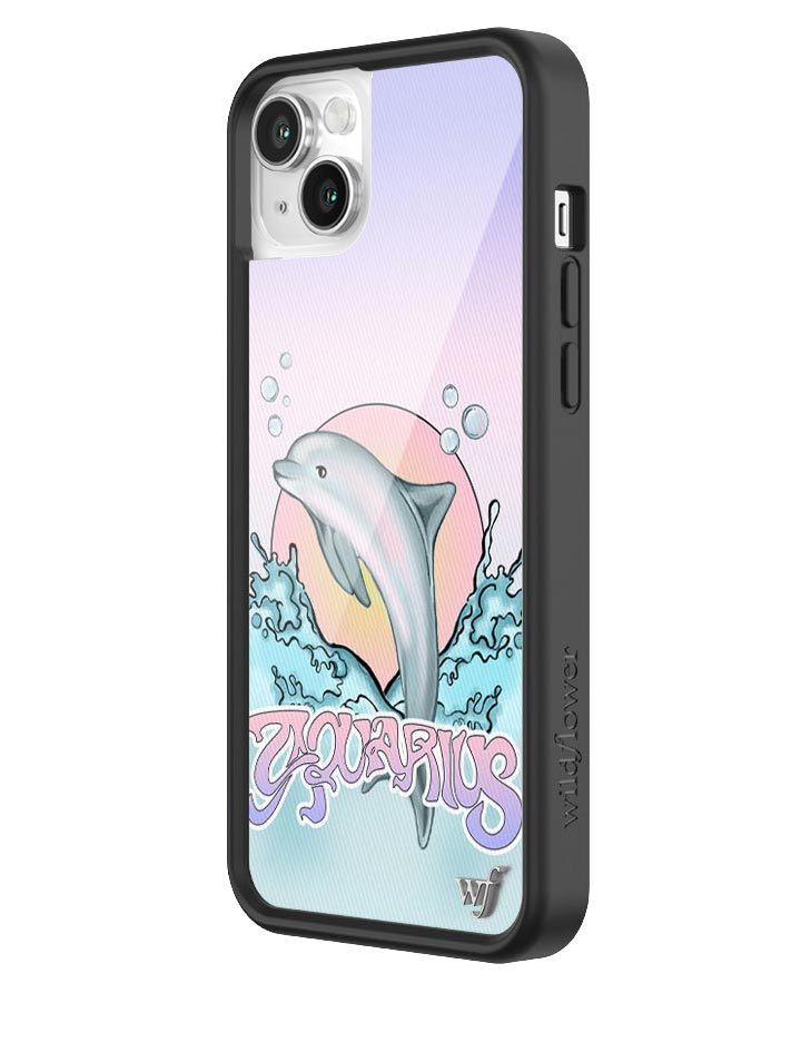 Aquarius Dolphin Graphic Print iPhone Case Pastel Aesthetic - Image 4