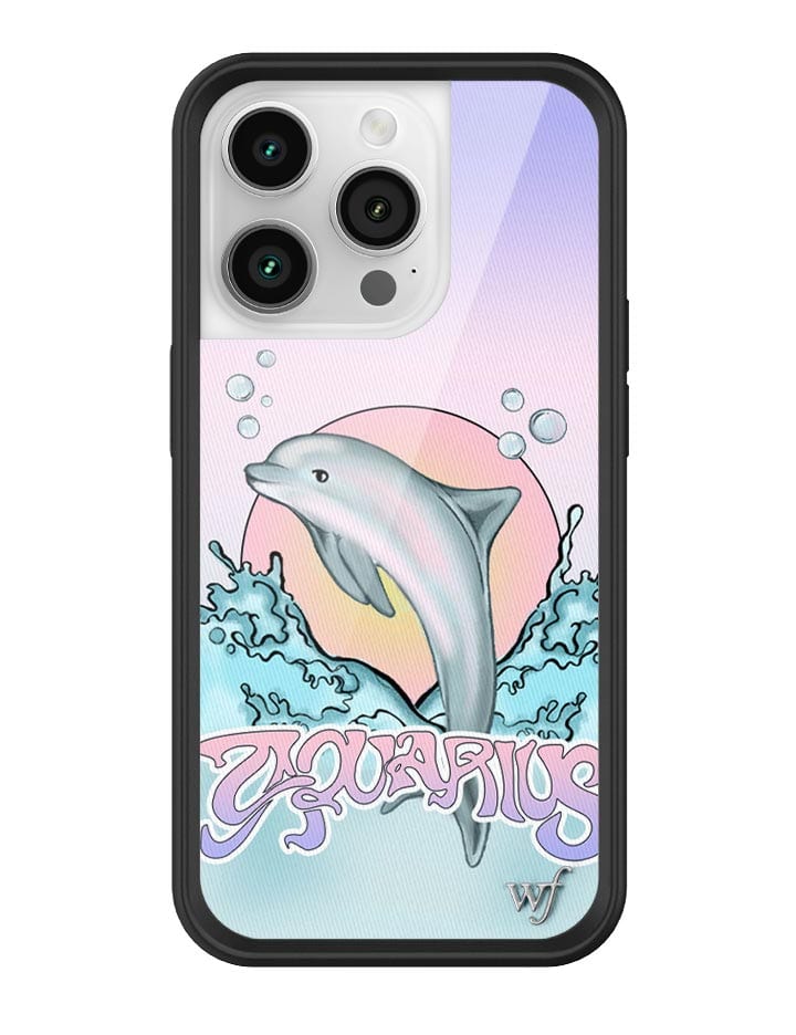 Aquarius Dolphin Graphic Print iPhone Case Pastel Aesthetic - Image 5