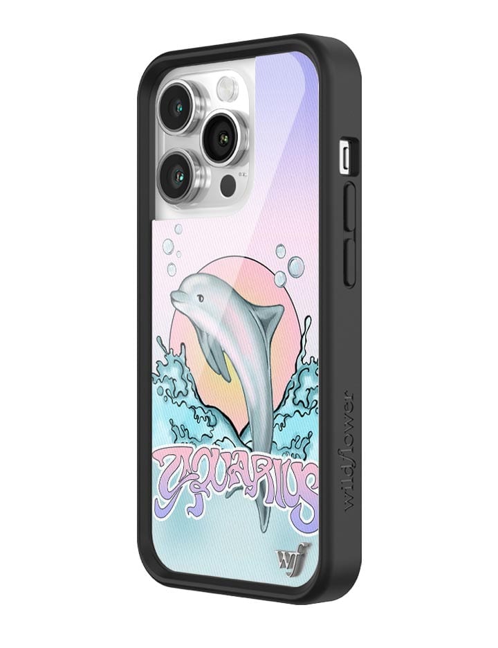 Aquarius Dolphin Graphic Print iPhone Case Pastel Aesthetic - Image 6