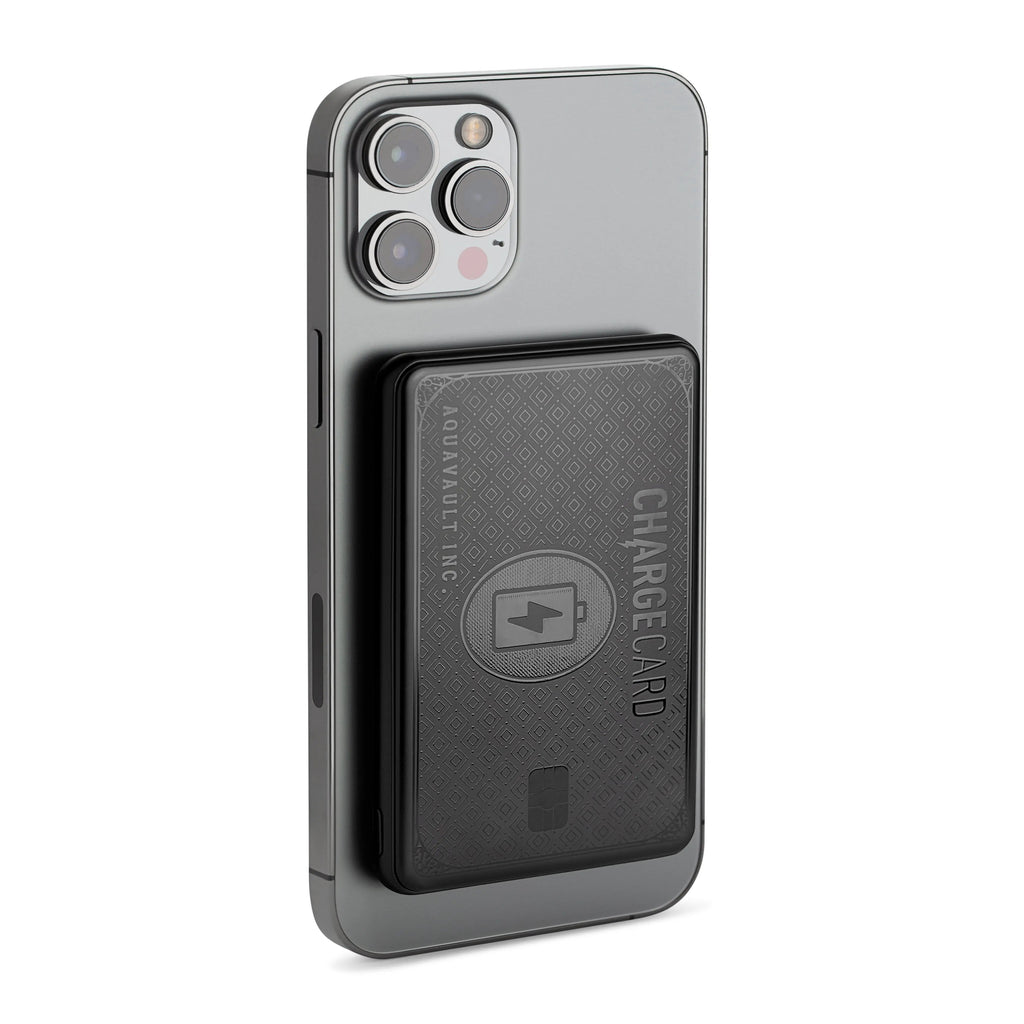 Wireless Magnetic Portable Charger Ultra-Thin Power Bank Black