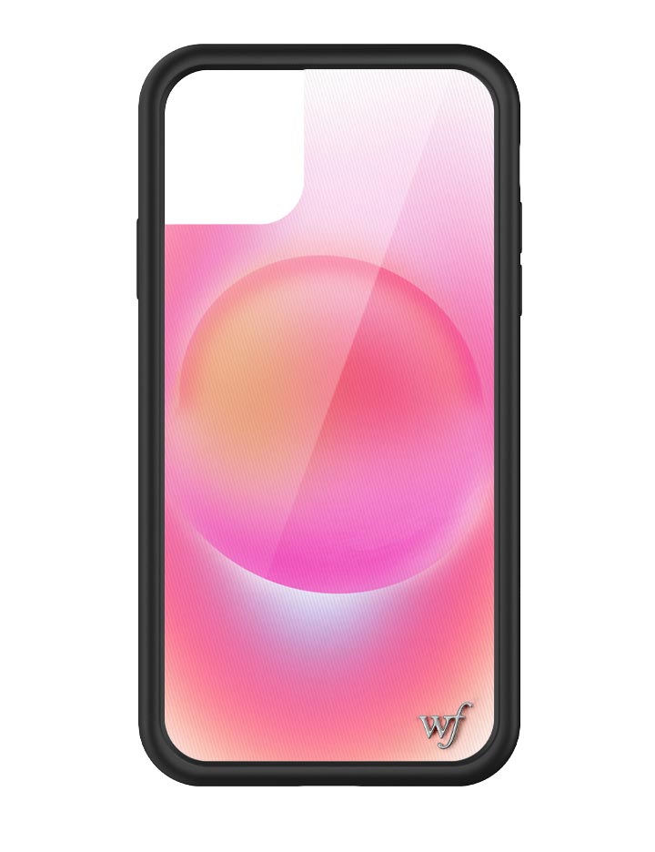Hot Pink Aura iPhone Case