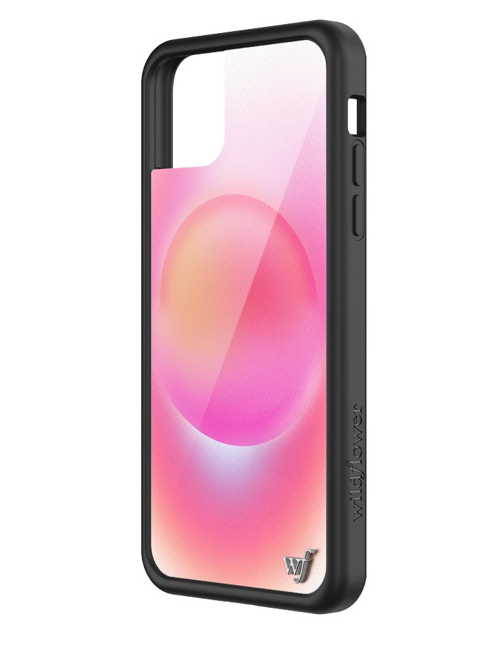 Hot Pink Aura iPhone Case