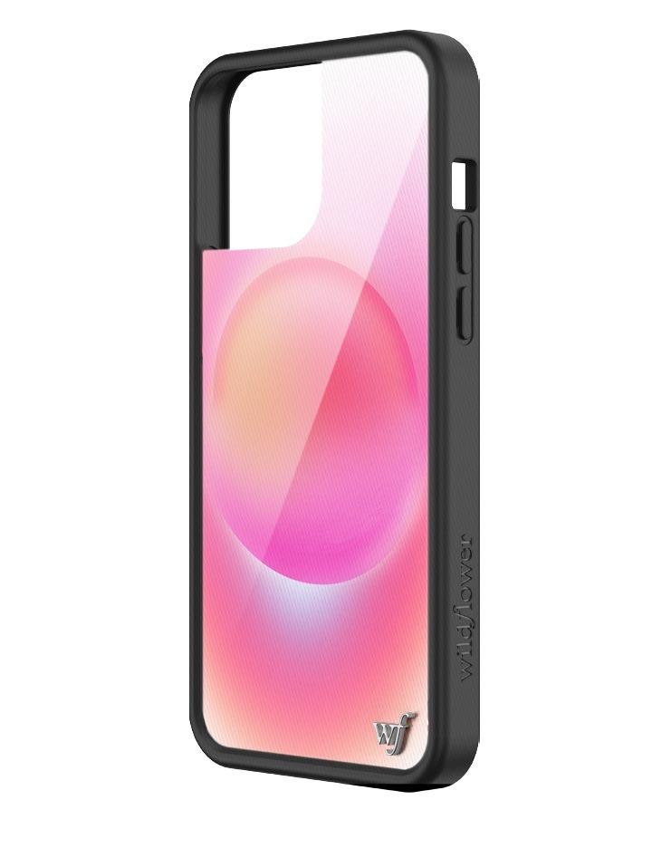 Hot Pink Aura iPhone Case