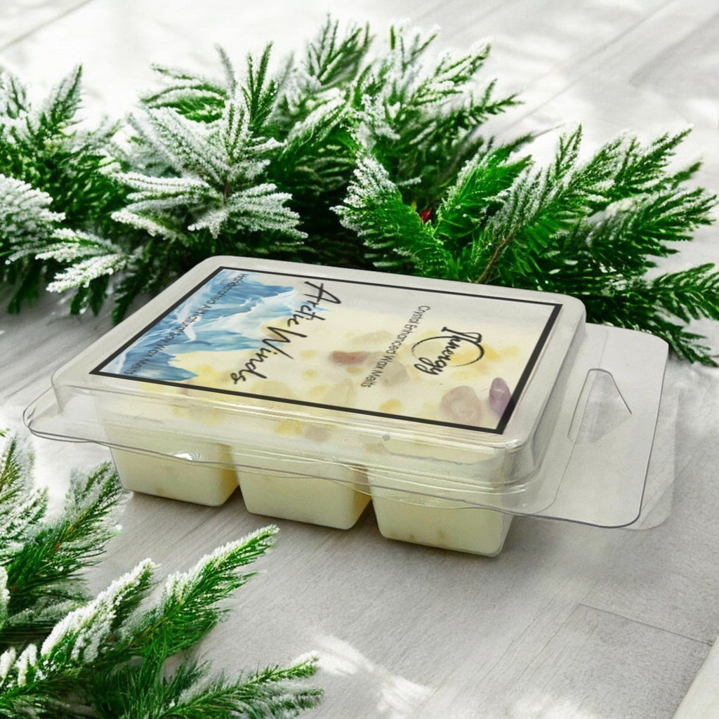 Arctic Winds Crystal-Enhanced Premium Coconut-Soy Wax Melts