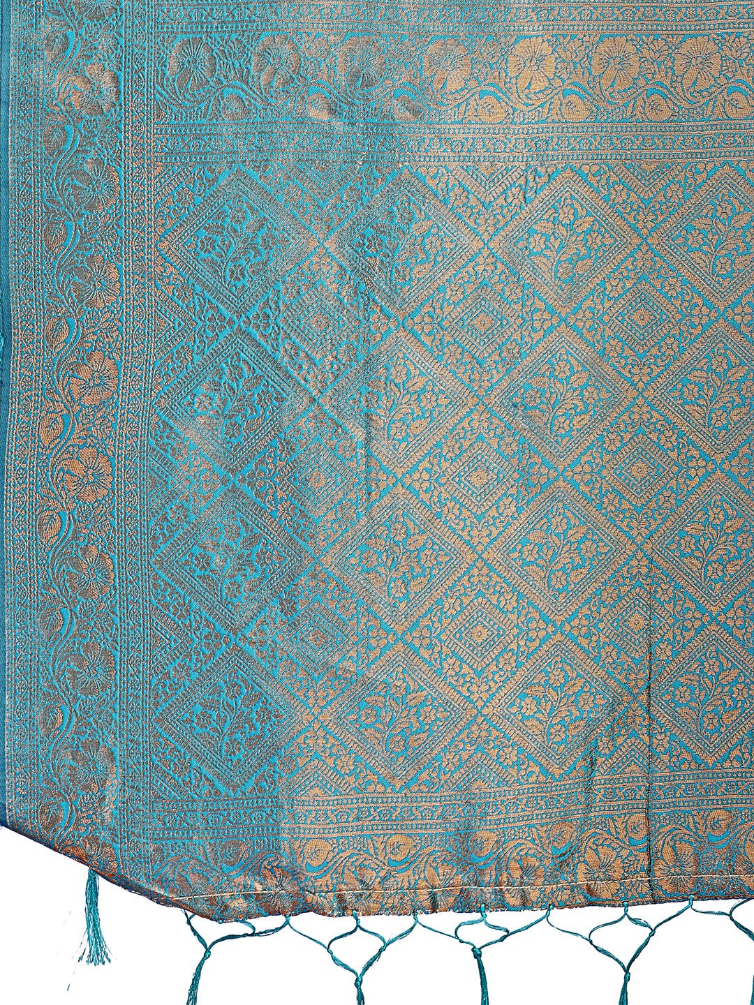 Radiant Lichi Silk Saree with Traditional Zari Work
